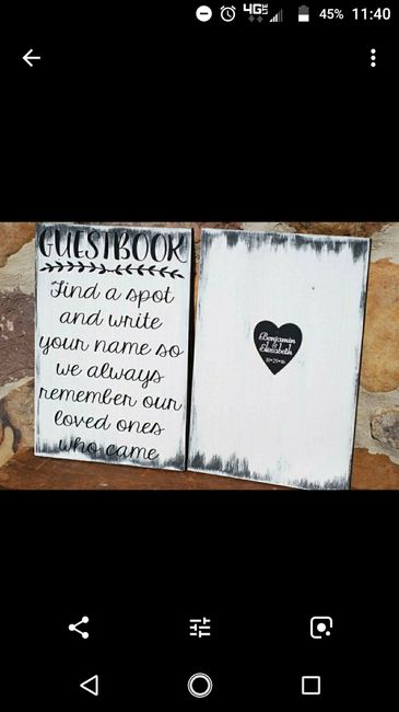 Show me your guestbook inspiration! - 1