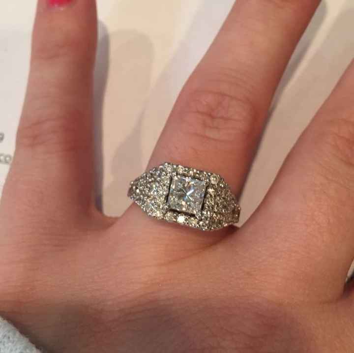 Let's see those beautiful rings lady's!