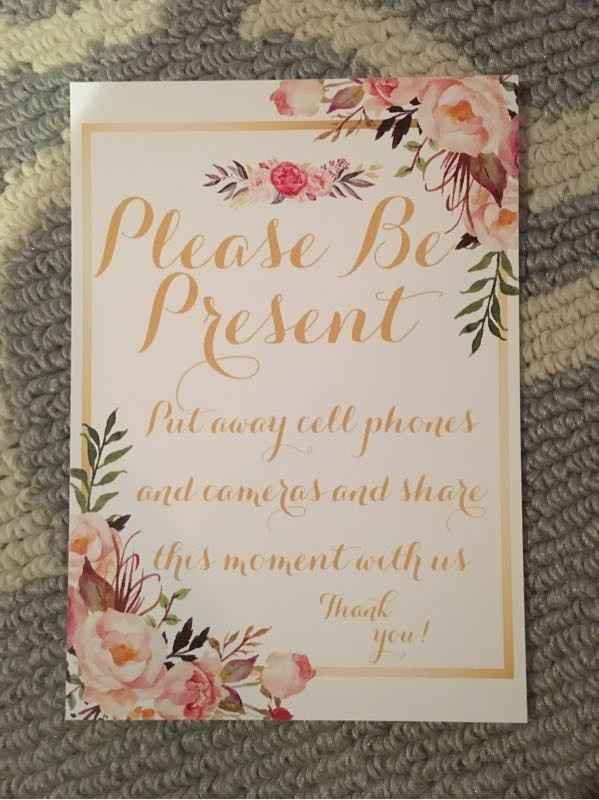 Un plugged ceremony?