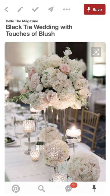Florist centerpieces