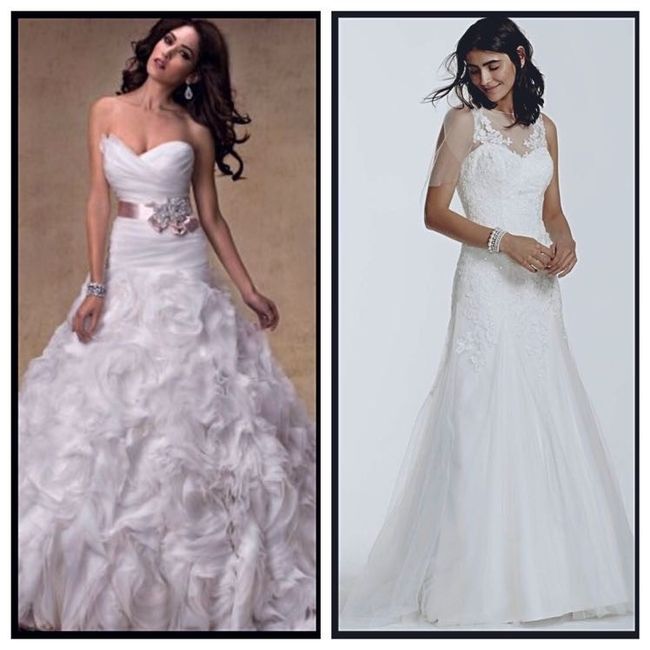 Changing dresses at reception