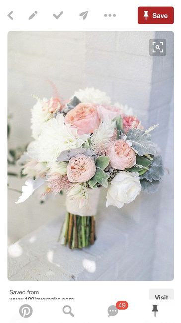 , let's see your wedding bouquet  ladies!!