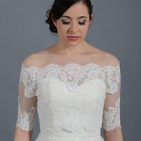 Anyone else looking for a Jacket/Bolero for their wedding dress? Yes, I've googled it.