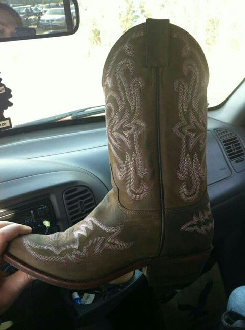 Show me your shoes.