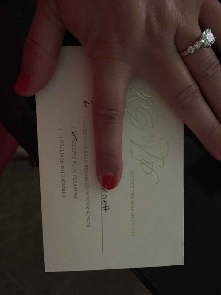 Adults only ceremony-How to word RSVPs?!