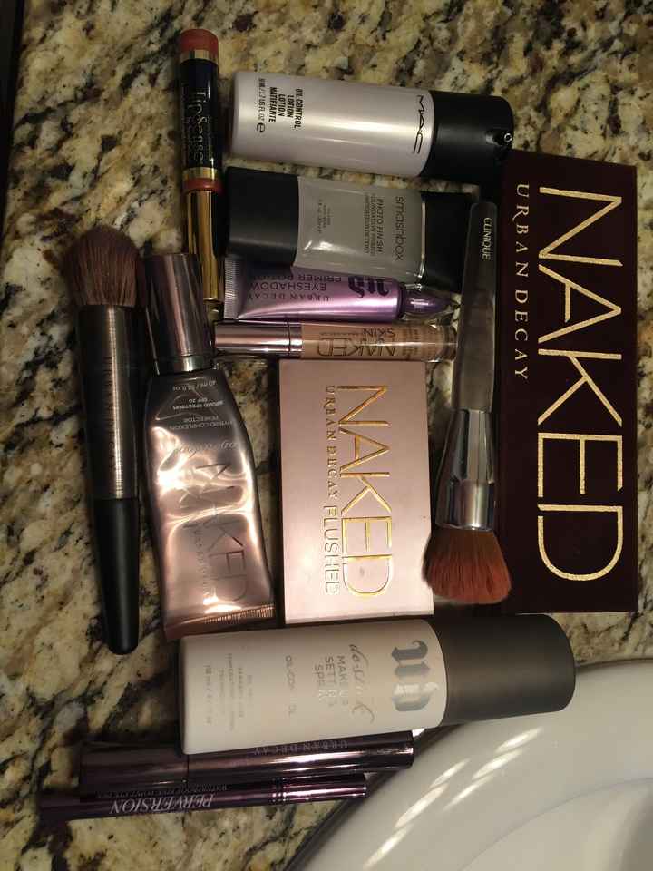 Decided to do my own wedding makeup, but my skin SUCKS