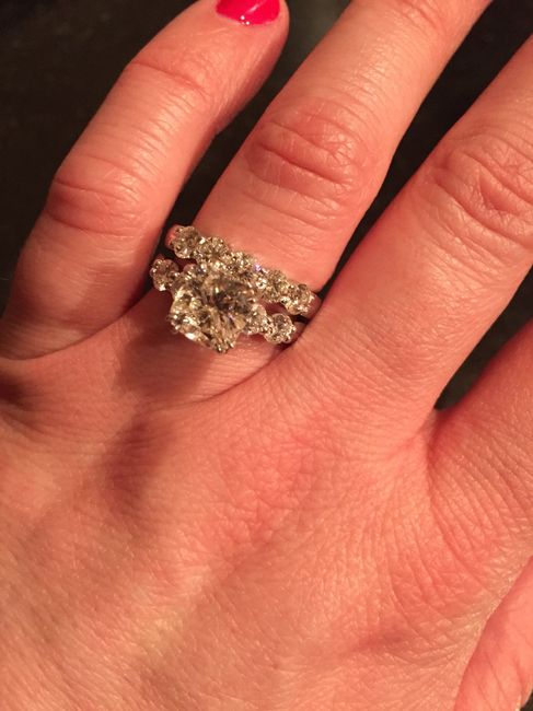 One wedding band or two?