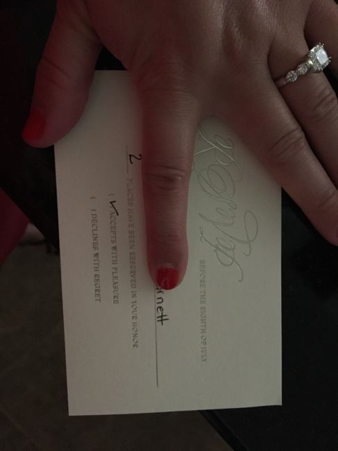 Adults only ceremony-How to word RSVPs?!