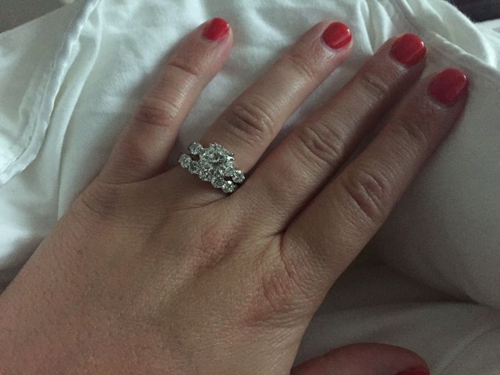 Let's see those beautiful rings lady's!