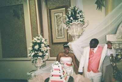 A few pics from the wedding day ladies! These are from the cameras I had on the tables for guest.