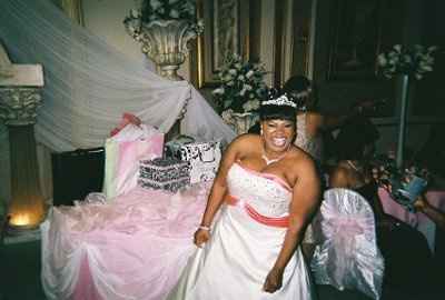 A few pics from the wedding day ladies! These are from the cameras I had on the tables for guest.