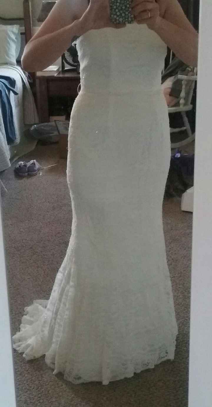 Had my first fitting :D - UPDATE with slip question!