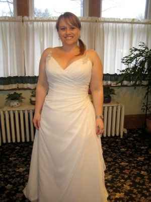 So you said yes to the dress.... now let's see it! :)