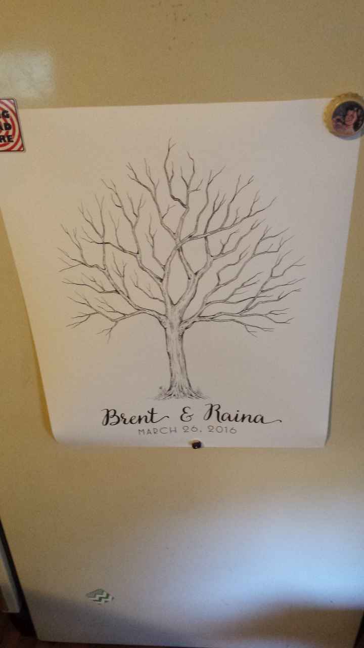 Show me your Wedding Trees!!