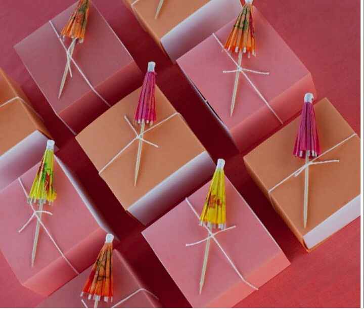 Unique wedding favors for guests