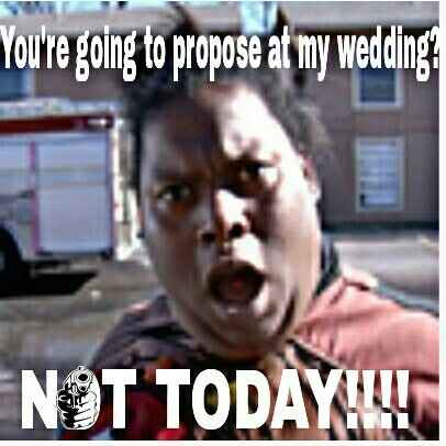 Bestman wants to propose at my wedding