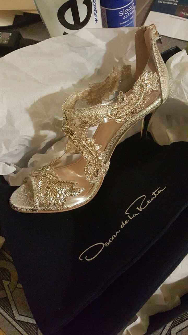 My wedding shoes are here!   (Thanks E-Tex!) Let's see yours!