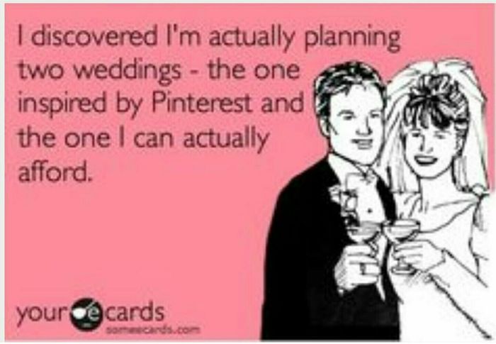 Pressure of a Pinterest wedding