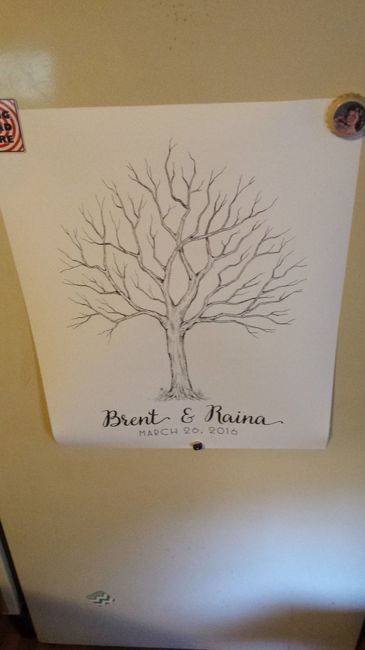 Show me your Wedding Trees!!