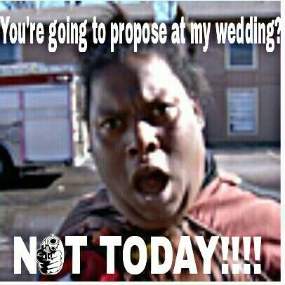 Bestman wants to propose at my wedding