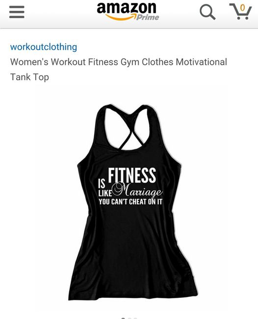 Sweating for the wedding