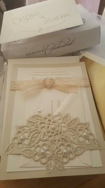 Let's see your wedding invites