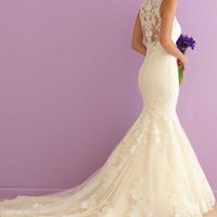 Altering High Neck and High Back Lace Dress - 1