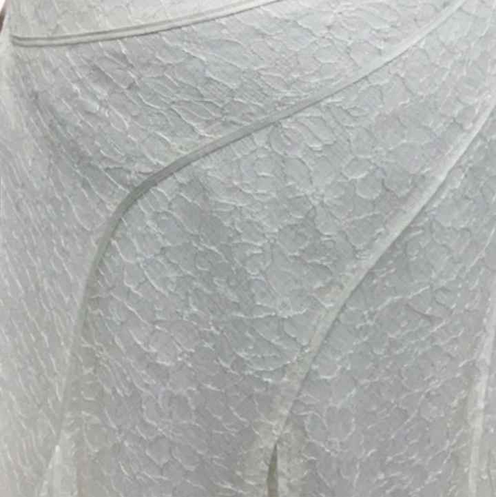 Does lace on the veil have to be the same as the lace on your dress?