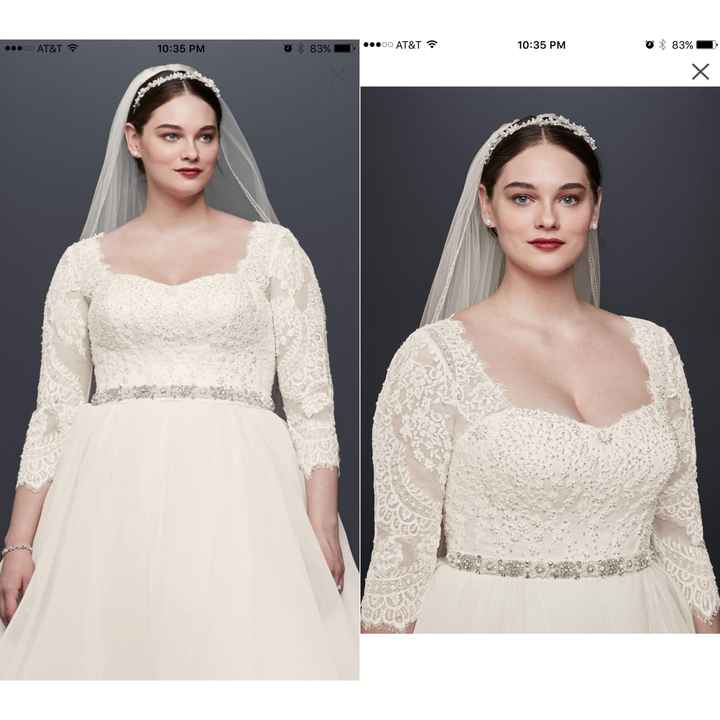 First dress shopping experience