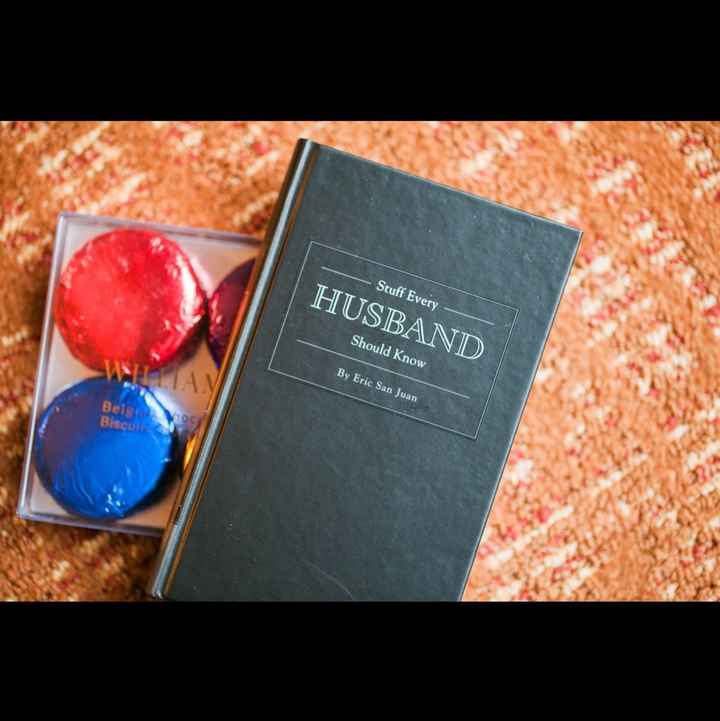 Groom gift from bride