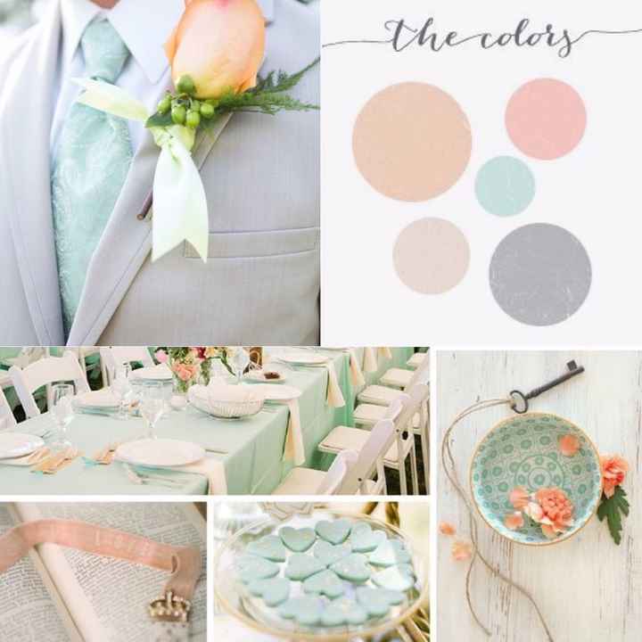 Which color combo looks nicest 4 spring wedding?