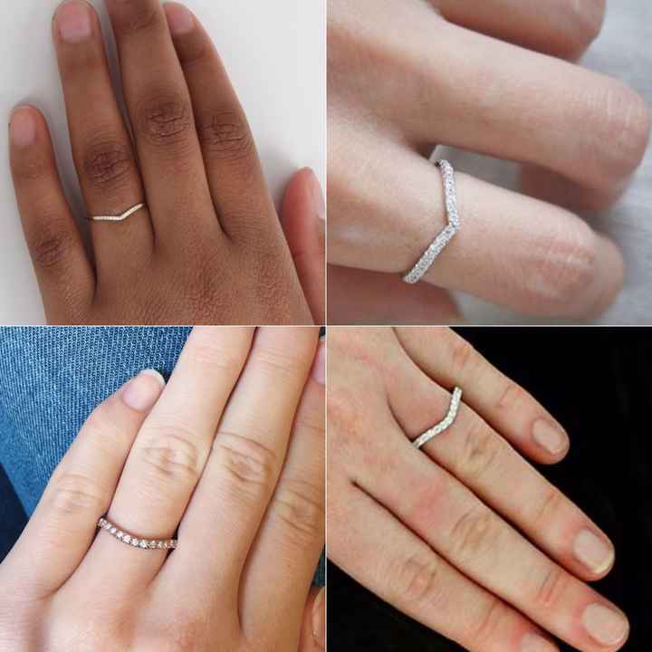 Halo rings without matching wedding band