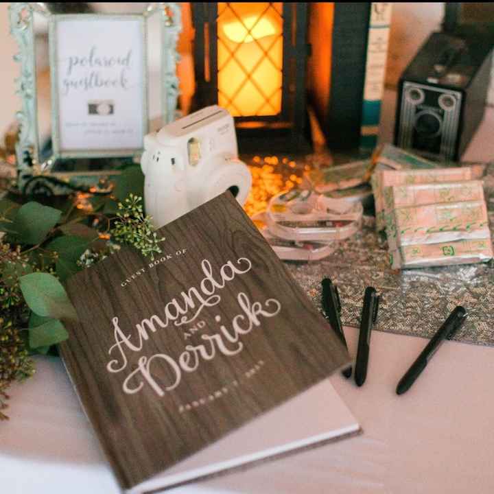 Wedding Guestbook for Polaroid Pictures, Instax Weddin Guestbook Book with writing  space