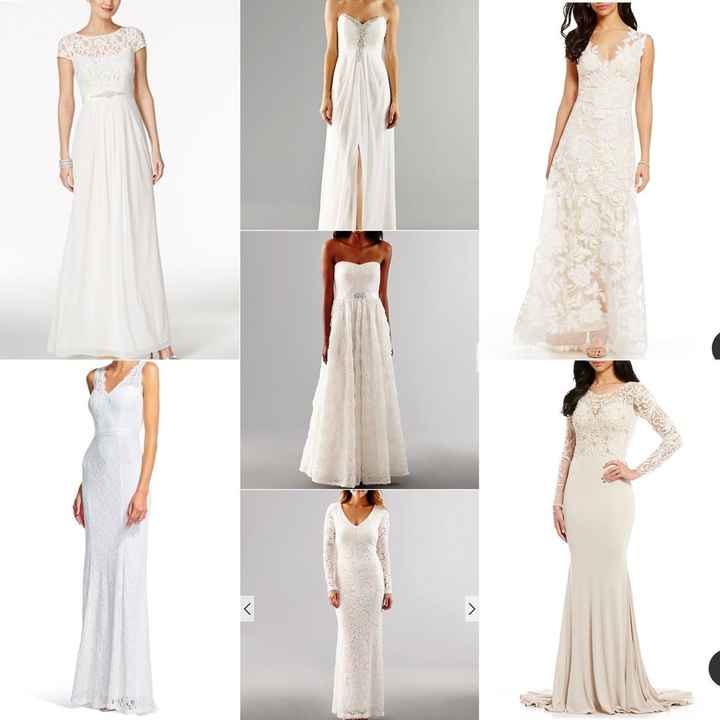 Buying wedding dress online...