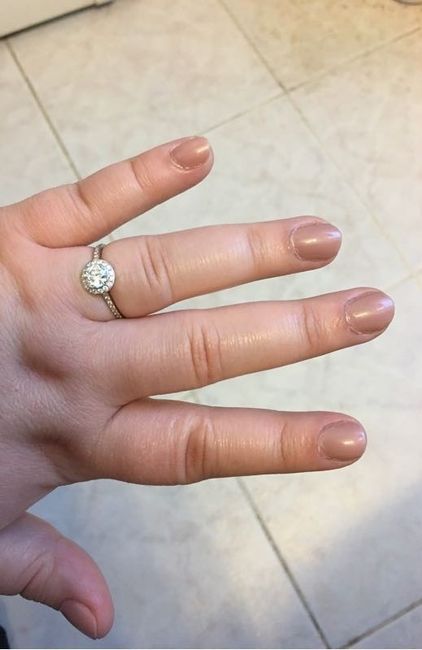Let's see those beautiful rings lady's!