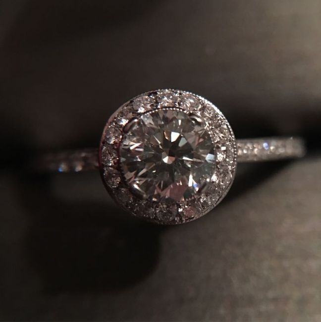 We got our wedding bands tonight!
