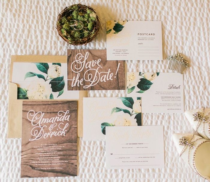 STDs/Invitations: Show them off!