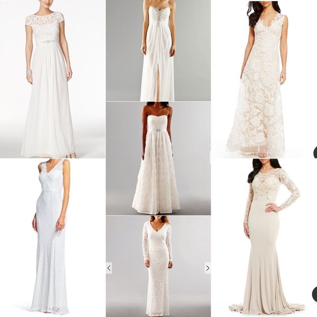 Buying wedding dress online...