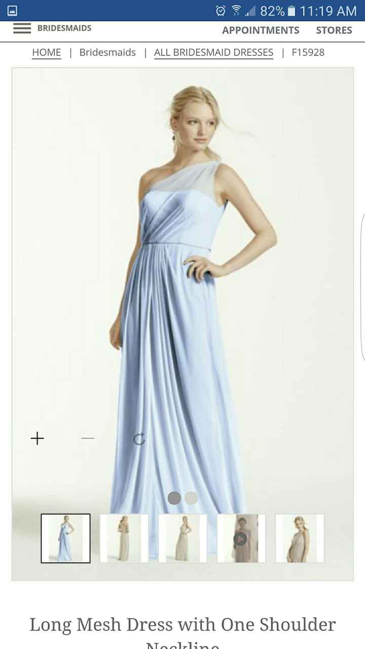 Bridesmaid dress color dilemma