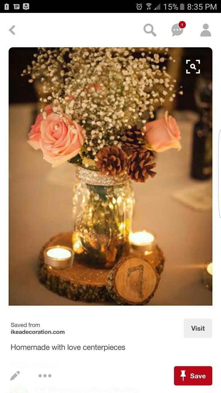 Show me your Centerpieces for round table