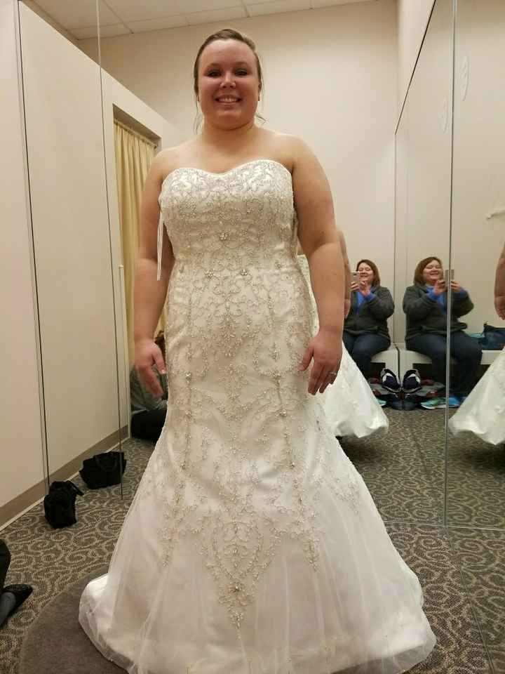 Had my first fitting today (also a unique bustle)