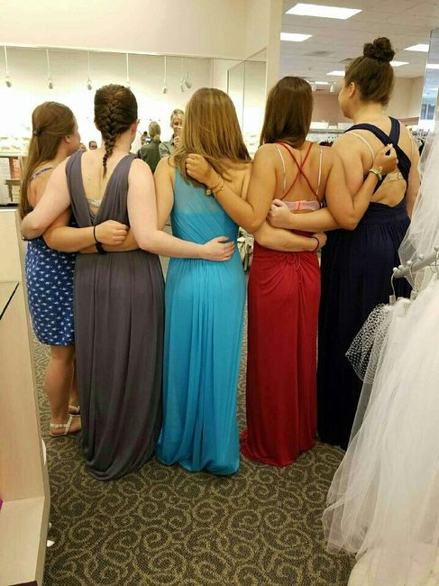 Bridesmaids dresses!