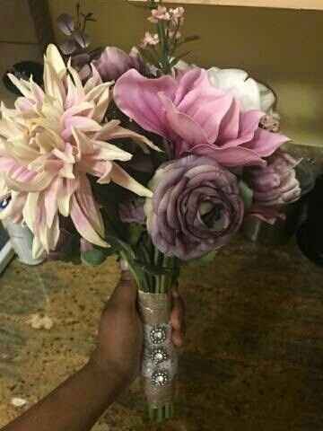 Just finished my bouquet!!!