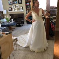 Front of dress so far 