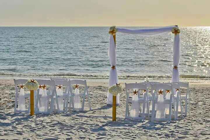 Beach wedding