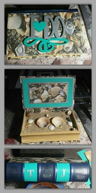 Ring box and guestbook
