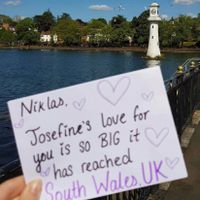 Surprise husband gift notes all over world - 2