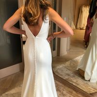 Best Bustle Type for Crepe Fit and Flare?? - 2