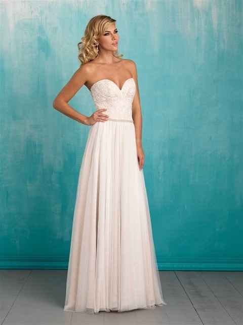 Real people in Allure bridal
