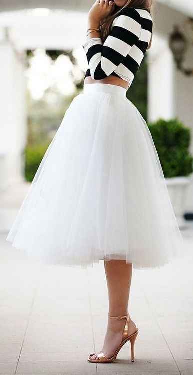 Help! How in the hell do you style a tulle skirt?? (For E-Pics)